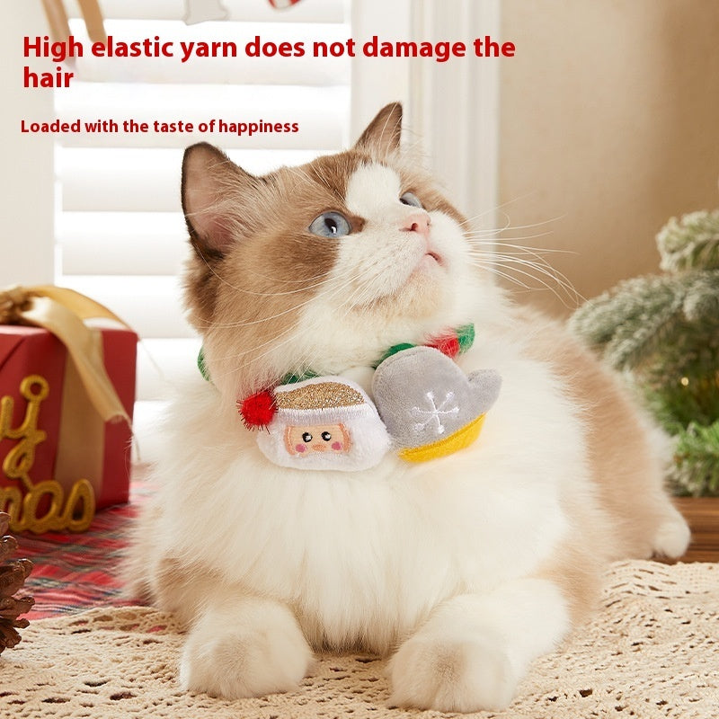 Christmas Pet Collar – Perfect for Cats & Medium Dogs