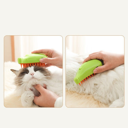 3 In 1 Pet Steam Brush Cat / Dog Cleaning Steamy Spray Massage Beauty Comb Hair Removal Grooming Supplies Pets Accessories